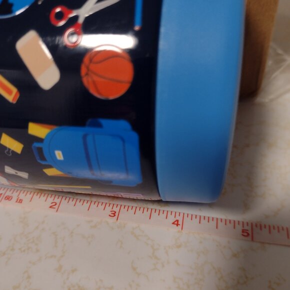 Quaker New in Box School Themed Thermos with Spork - Picture 10 of 14